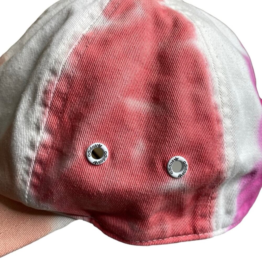 Adidas Originals Small Logo Adjustable Cap Hat in Pink Wash‎ Women’s One Size - Picture 4 of 11
